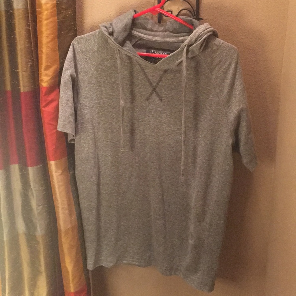 Broken Thread Men’s Short Sleeve Hoodie